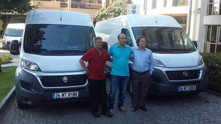 Yeni Fiat Ducato Araçlar Filomuza Katıldı